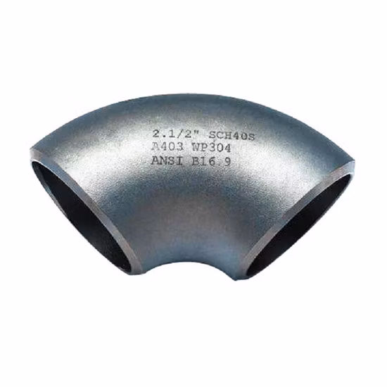 45 90 Degree Carbon Steel Stainless Ss Galvanized Socket Butt Weld Accessories Pipe Fitting Connecting Elbow