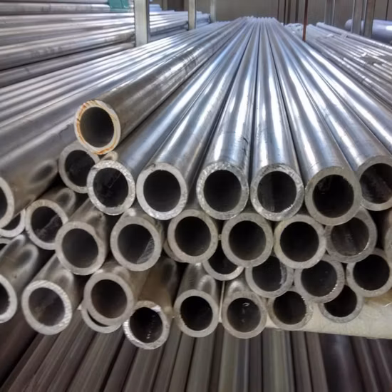 ASTM 201 202 310S 309S 304 316 2205 5083 5052 3003 1020 1045 Aluminio pulido sin soldadura/Galvanizado/Carbono/Tubo de acero inoxidable para decoración