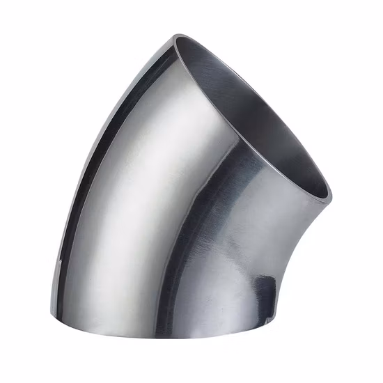 45 90 grados acero al carbono inoxidable Ss galvanizado accesorios de soldadura a tope accesorio de tubería codo de conexión